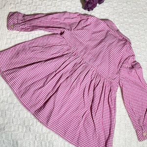 Ralph Lauren picnic plaid dress.